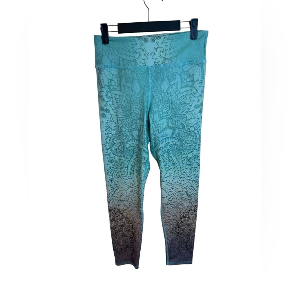 Evolution and Creation Bohemian Ombre Patterned Leggings